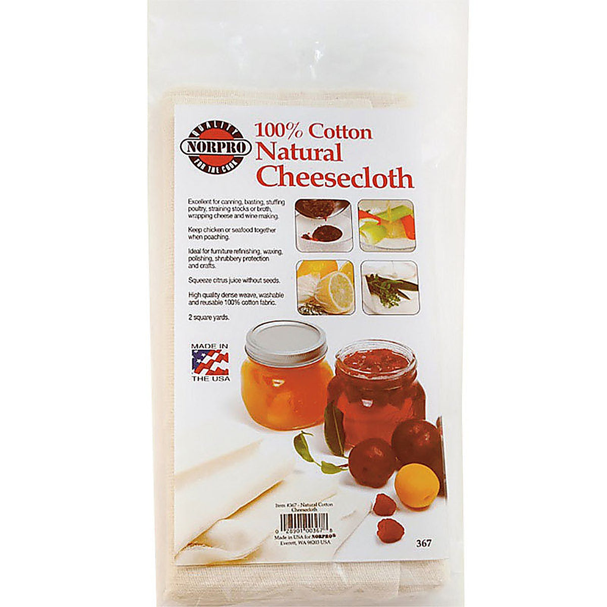 Norpro - 367 - White Cotton Cheese Cloth