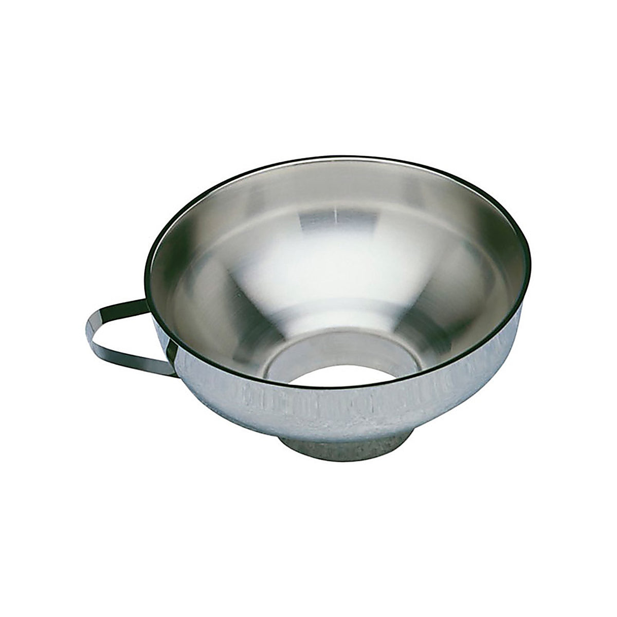Norpro 248 5-1/2 in. W X 2-3/4 in. L Silver Stainless Steel Wide Mouth Funnel With Handle
