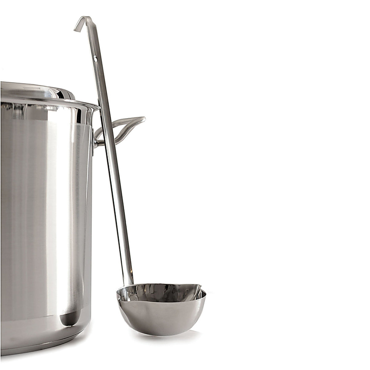 Norpro 590 5 in. W X 13-1/2 in. L Silver Stainless Steel Canning Ladle 7 oz