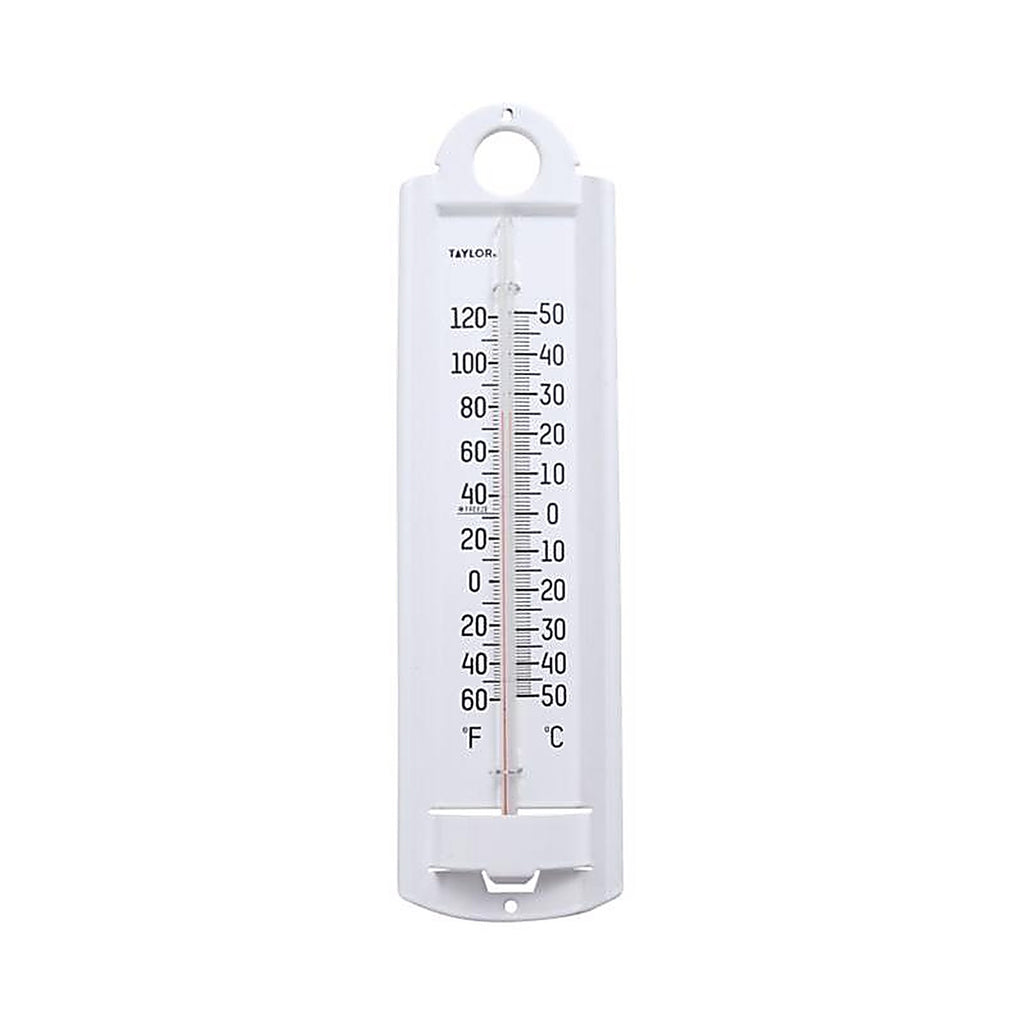 Taylor 5135N Tube Thermometer Aluminum White