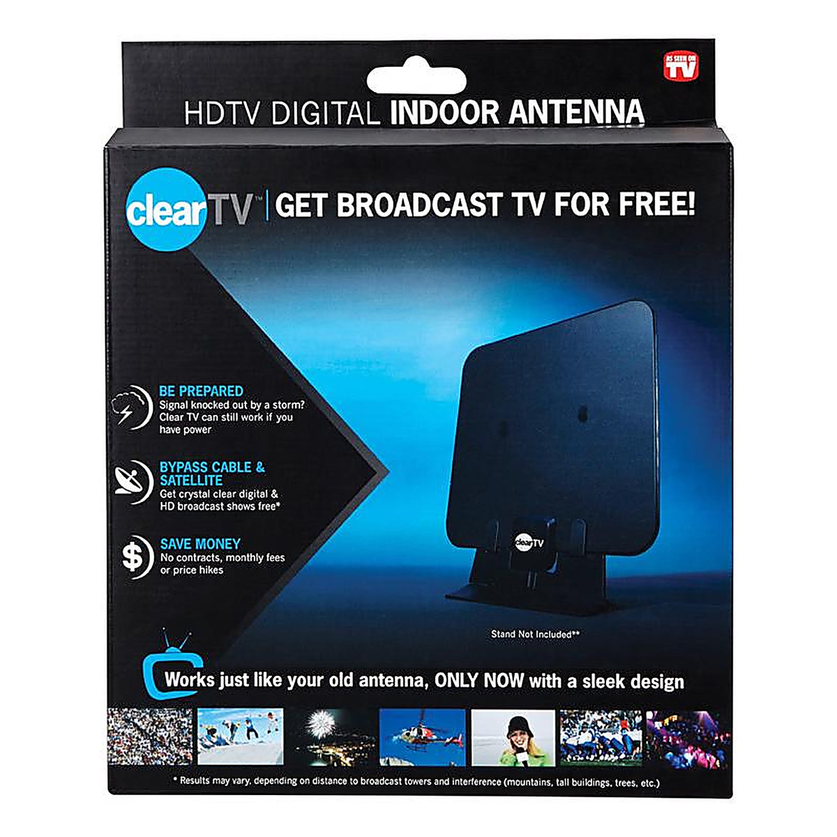 ClearTV - CTV - Indoor Hdtv Digital Antenna 1 Pack