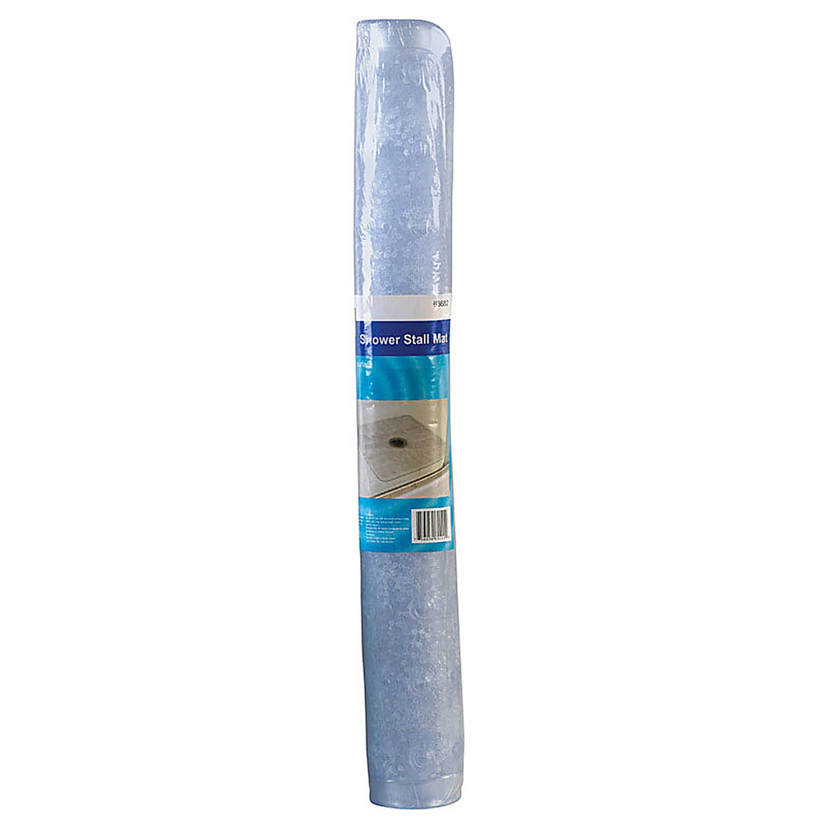 Living Accents MB3211 20 in. L x 20 in. W Clear Rubber Shower Stall Mat