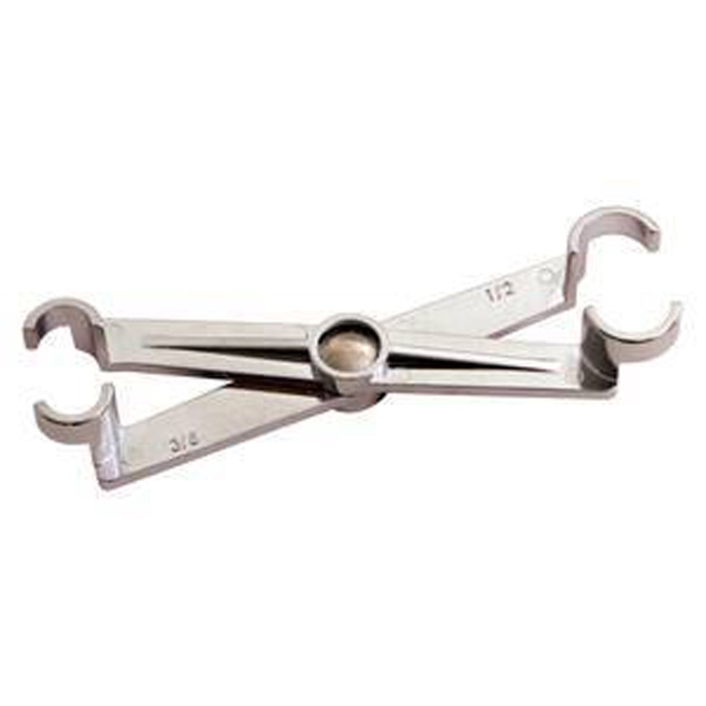 Lisle 63710 3/8 x 1/2in. Scissor Disconnects Low Profile