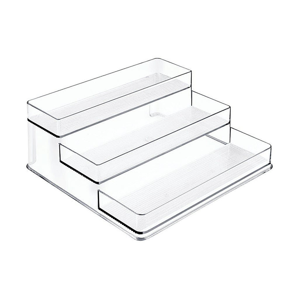InterDesign 62130 Linus 4 in. H x 10 in. W x 9-3/16 in. L Clear Spice Organizer