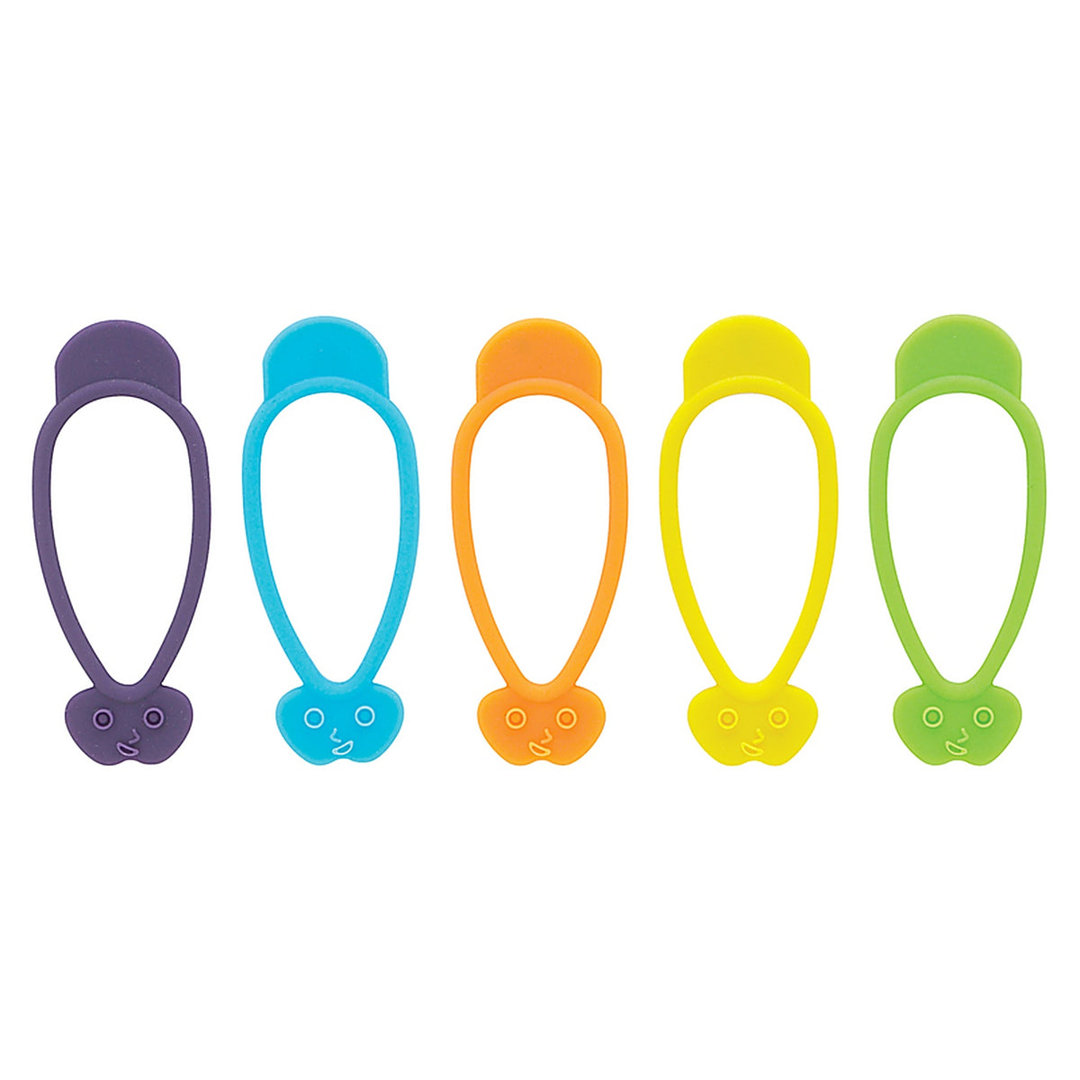 Harold Import 43729 Assorted Silicone Bag Ties