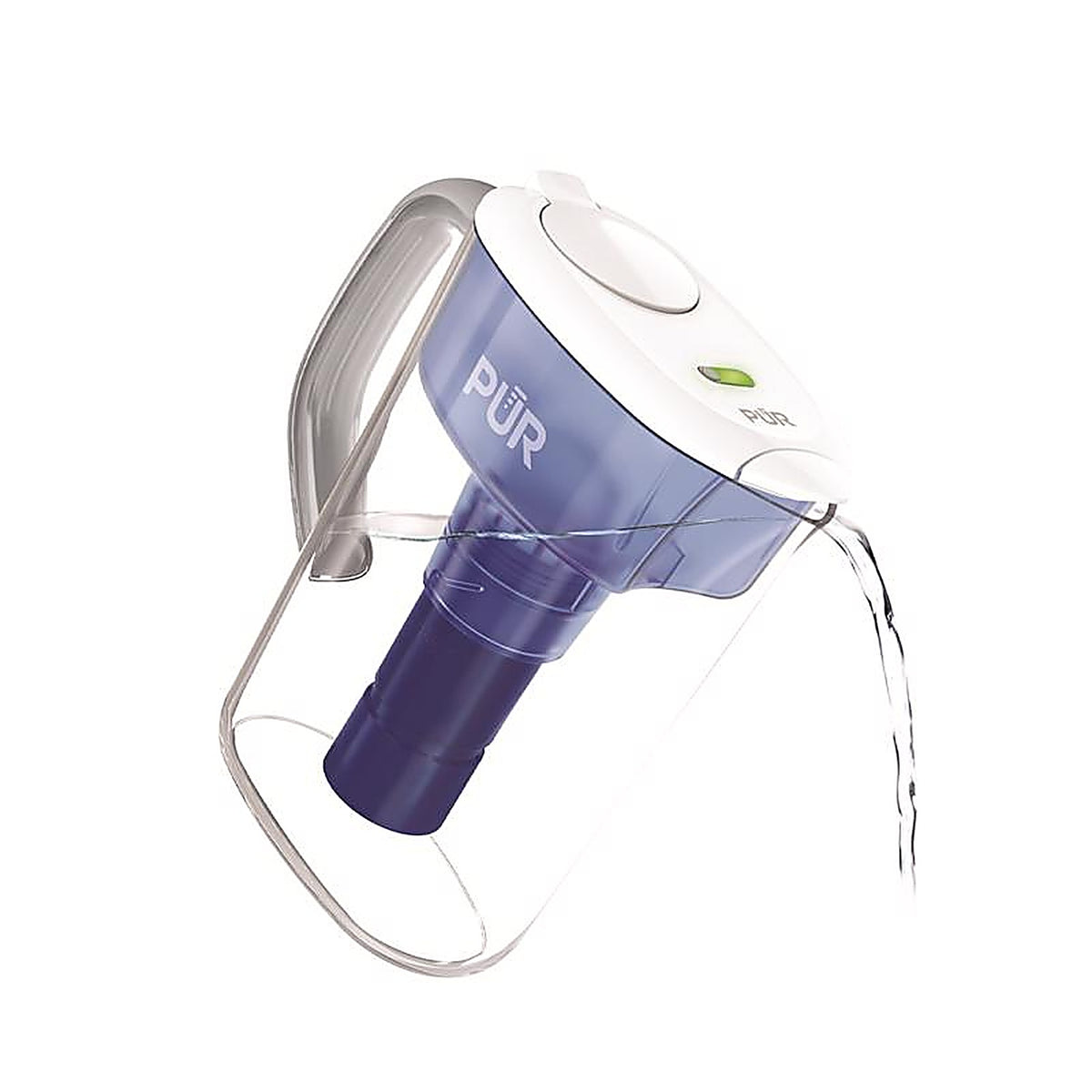 PUR PPT711W 7 cups Blue Water Filtration Pitcher