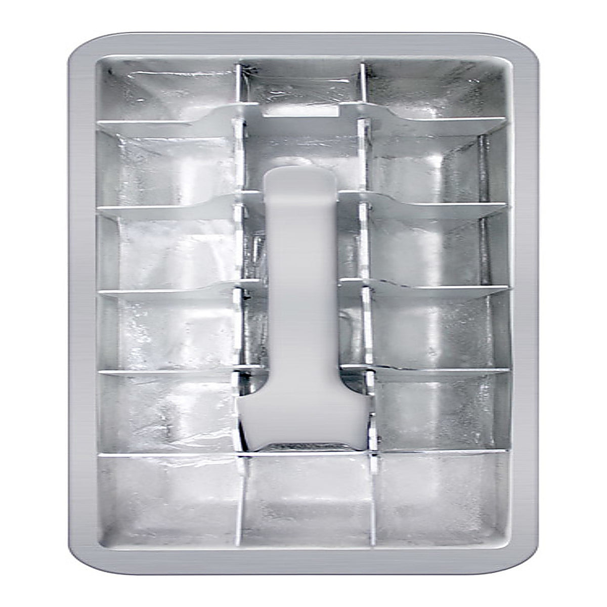 Harold Import 93251 4 in. W X 11 in. L Silver Aluminum Ice Cube Tray 6.5 oz