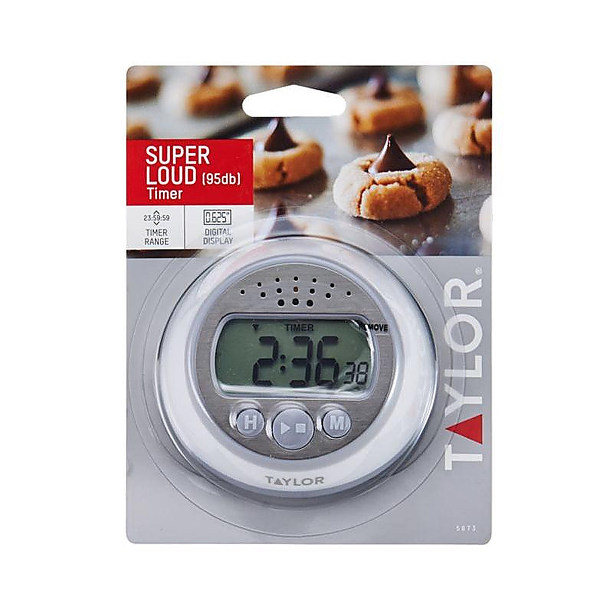 Taylor 5873 Super Loud Digital Plastic Timer