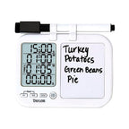 Taylor 5849 Digital Plastic Timer with Whiteboard