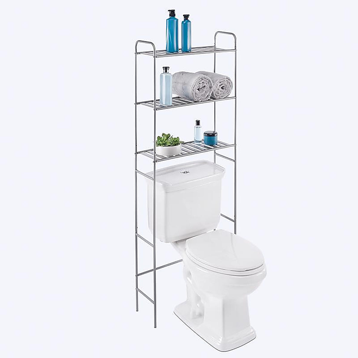 Zenith Home 2265NN 60.2 in. H x 22.8 in. W x 8-1/2 in. D Metal Spacesaver Shelf