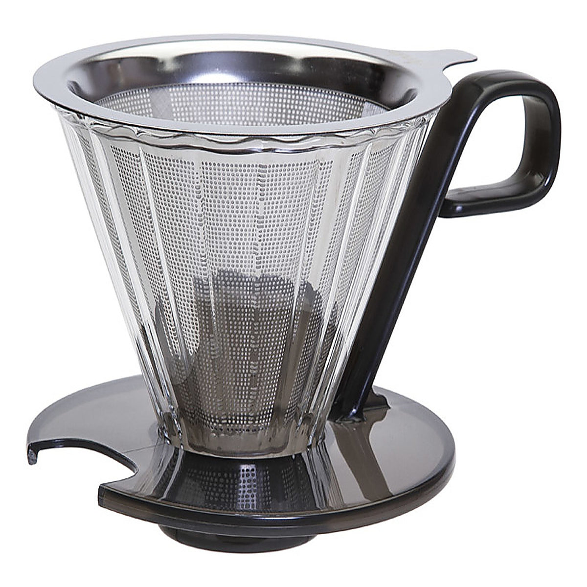Primula - PPOCD-6701 - Seneca 1 Cups Clear/White Pour-Over Coffee Brewer
