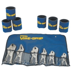 IRWIN 641KB 6 Piece Locking Pliers Set with Koozie Cups