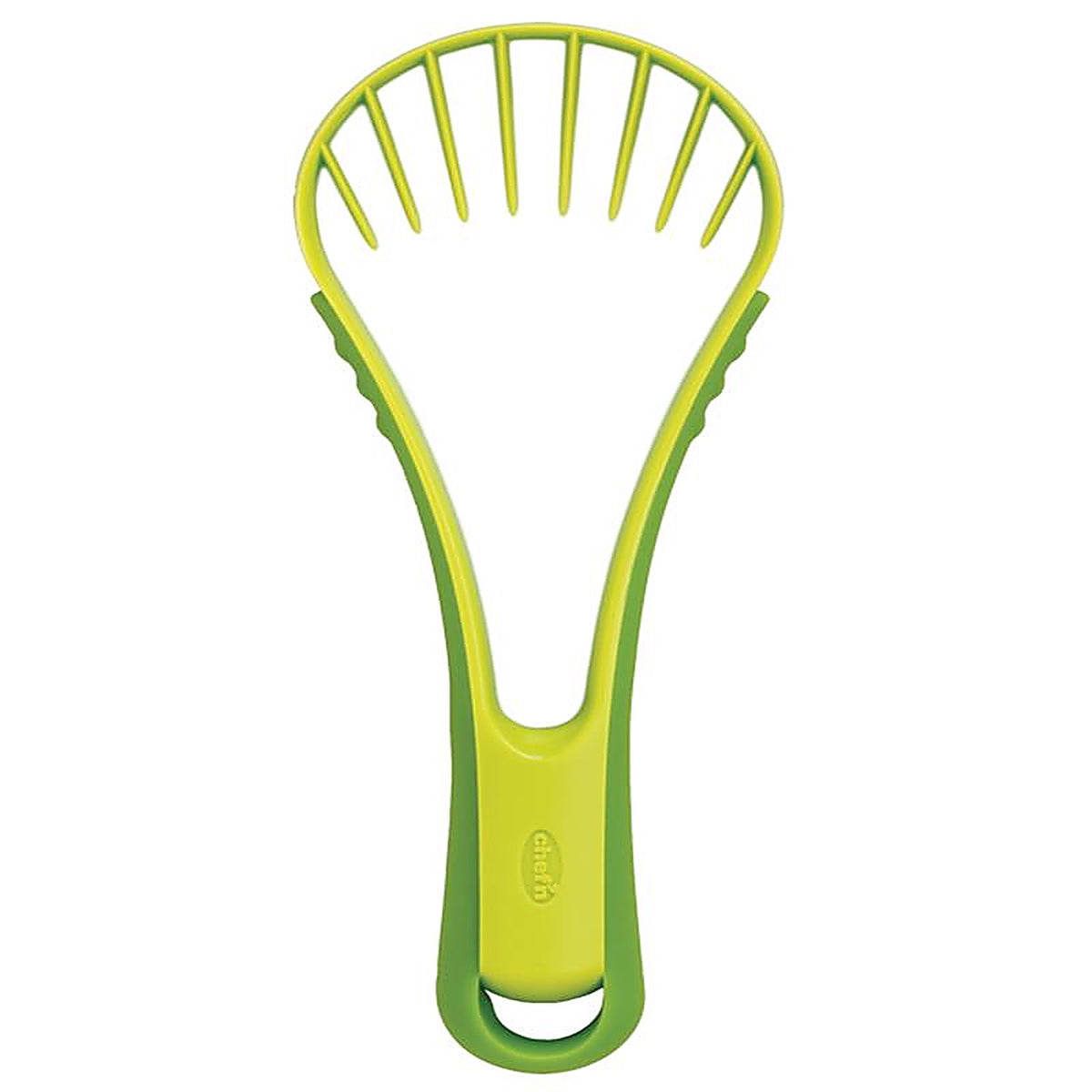 Chefn 102-032-011 Flexicado 2-3/4in. W x 8in. L Green Plastic Avocado Slicer