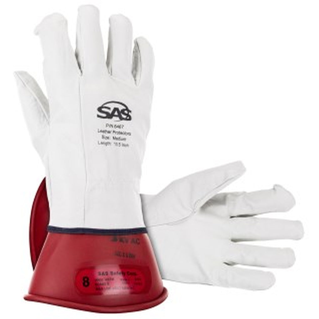 SAS Safety 6467 Leather Protector Gloves Medium