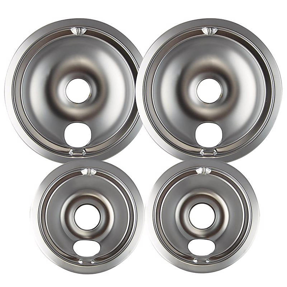 Range Kleen - 119204XN - Chrome Drip Bowls 8 In. W X 8 In. L