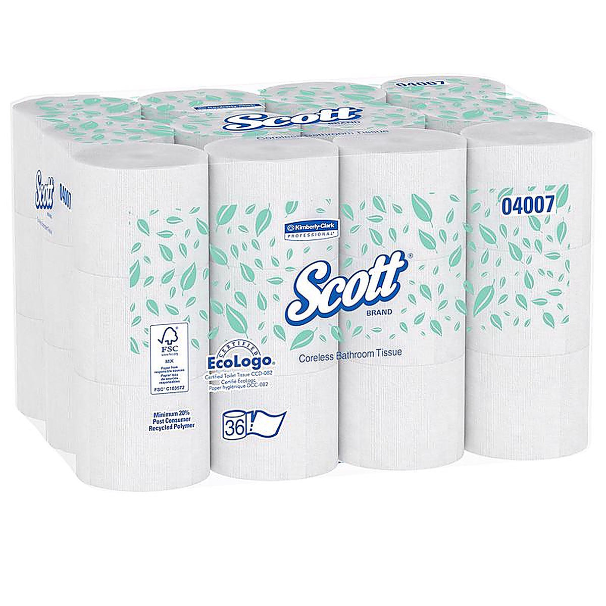 Scott - 04007 - Toilet Paper 36 Rolls 1000 Sheet