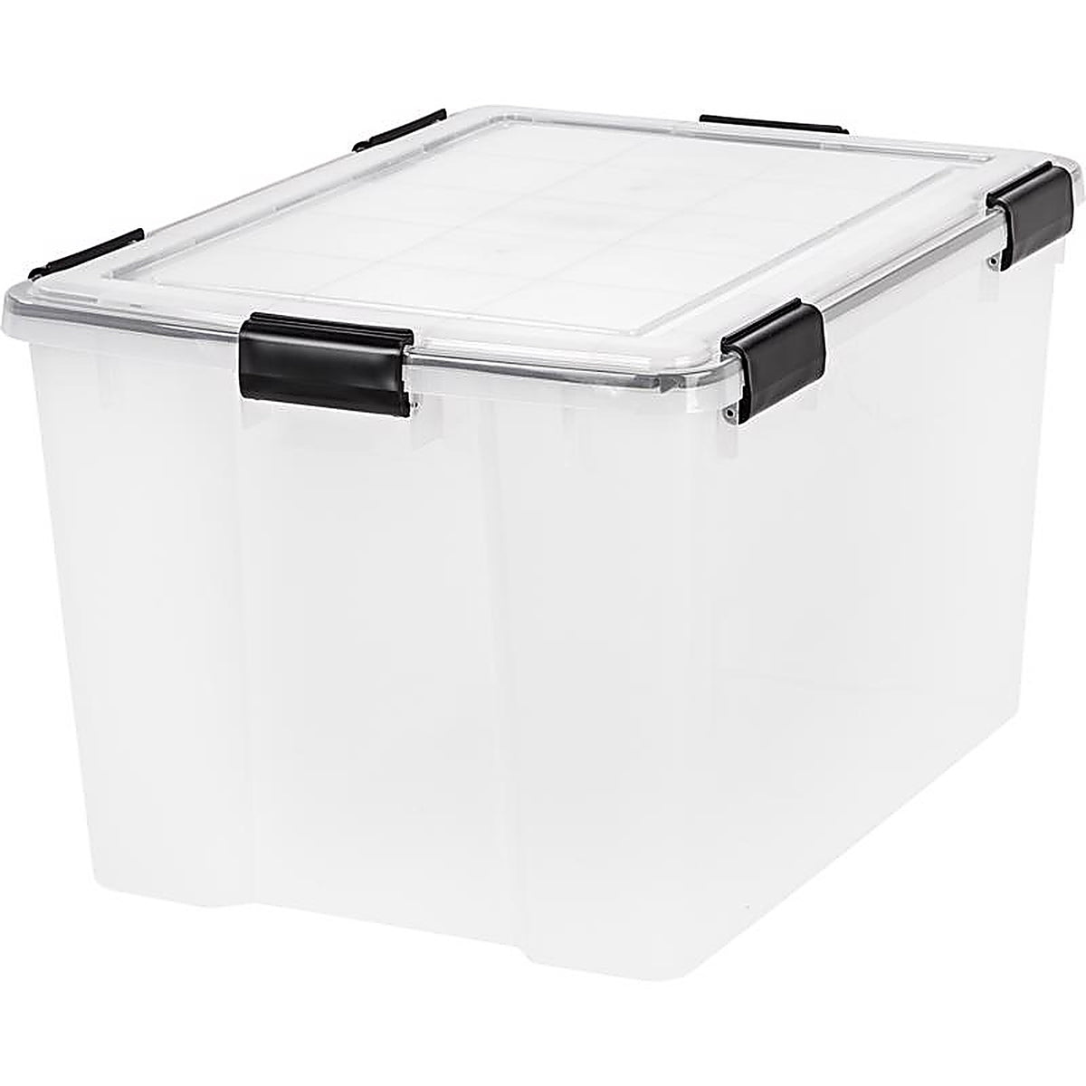 IRIS 110586 WEATHERTIGHT 14.5 in. H X 17.75 in. W X 23.6 in. D Stackable Storage Tote