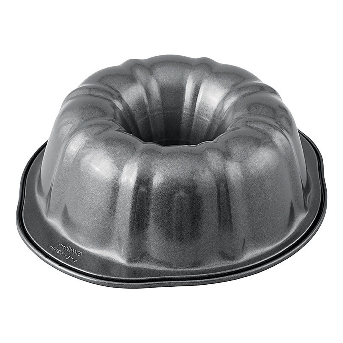 Wilton 191002996 Premium 9-1/4 in. W X 9-1/4 in. L Fluted Tube Pan Gray 1 pk
