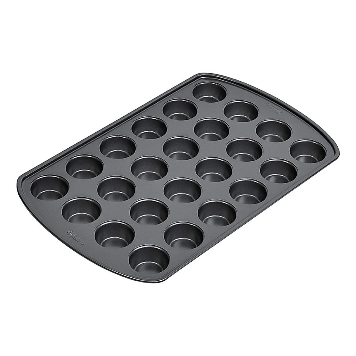 Wilton 191003008 10-1/2 in. W X 16-5/16 in. L Mini Muffin Pan Gray 24/cups