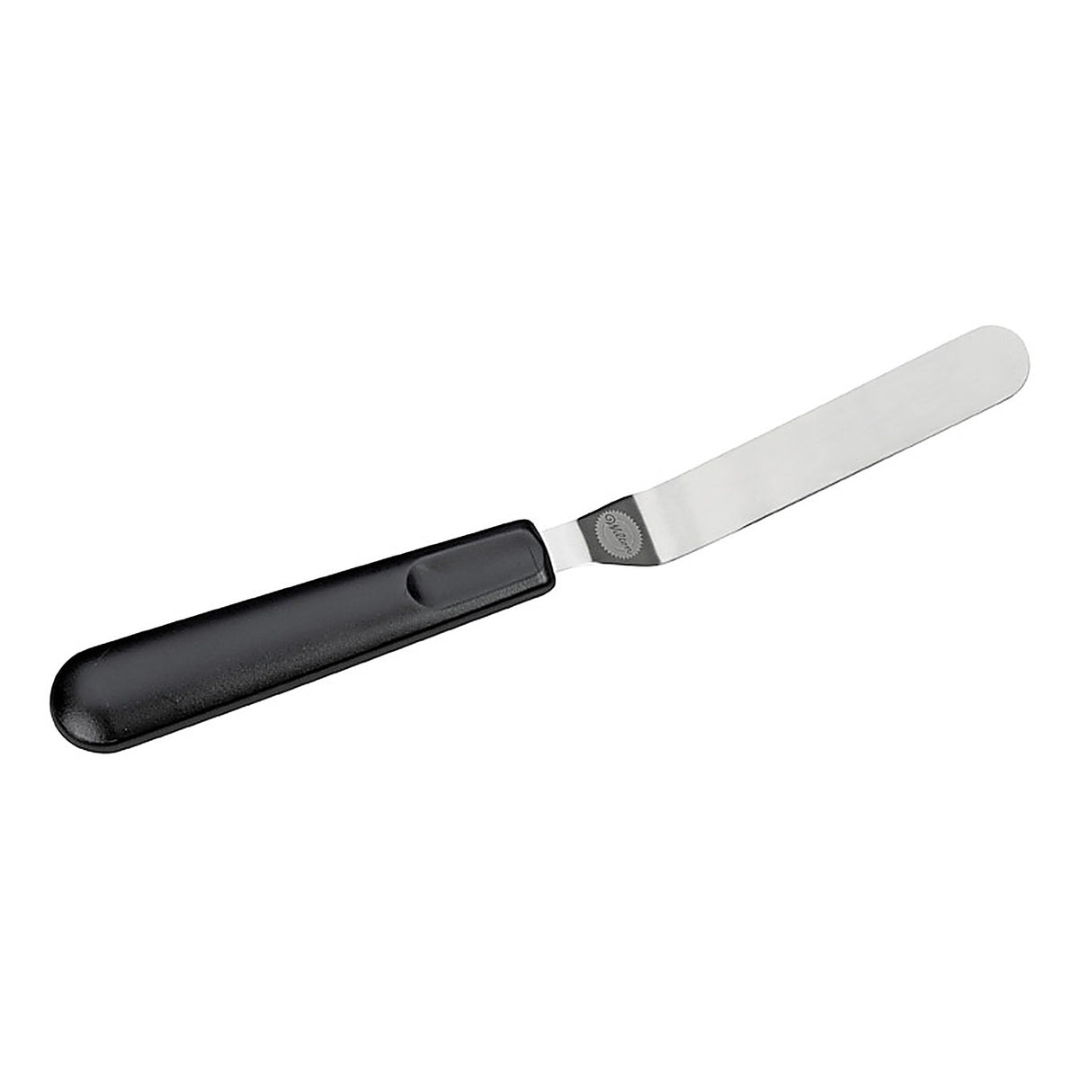 Wilton 191005911 Black/Silver Metal/Plastic Angled Spatula