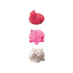 Tovolo 81-4467 Red/Pink/White Silicone Pot Lid Lifters