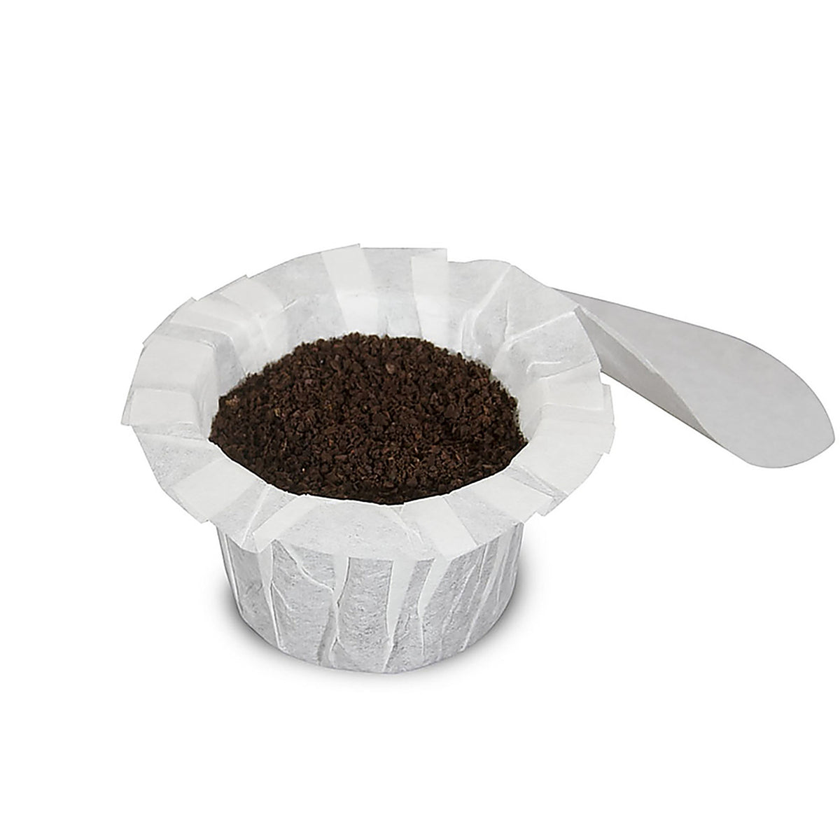 Perfect Pod - K85753 - Ez-Cup 2.0 White Plastic Disposable Cup Filters
