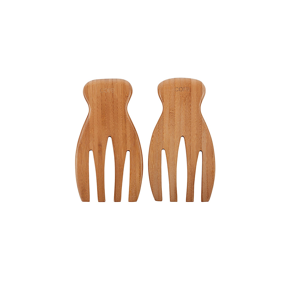 Core Kitchen AC18144 Brown Bamboo Salad Forks