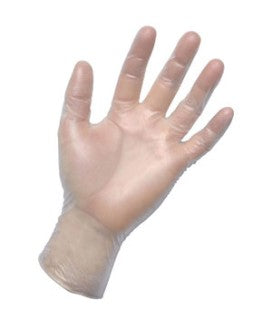 SAS Safety 6508-20 Powder Free Vinyl Gloves Large