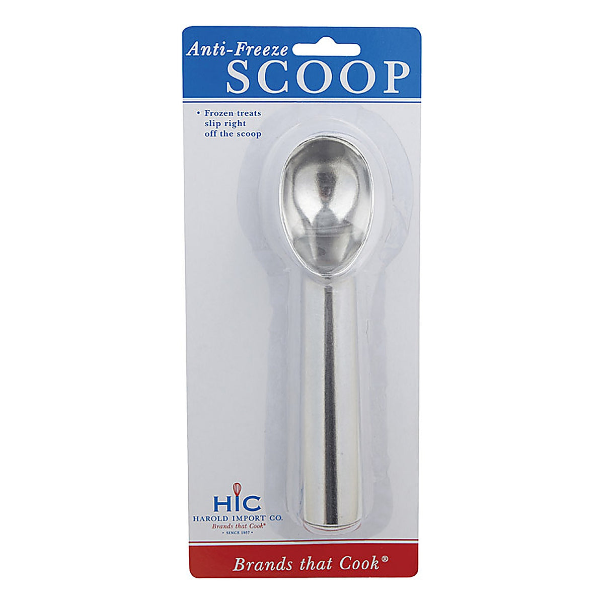 Harold Import AFS Silver Steel Ice Cream Scoop