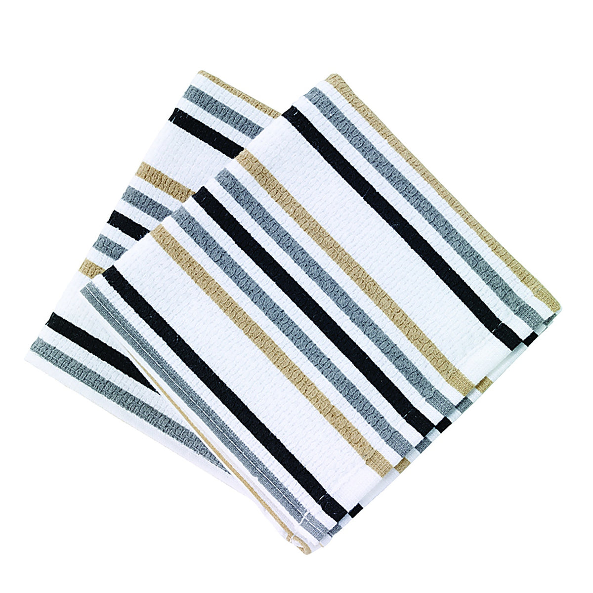 T-Fal 22453 Multicolored Cotton Stripes Dish Cloth 2/Pack