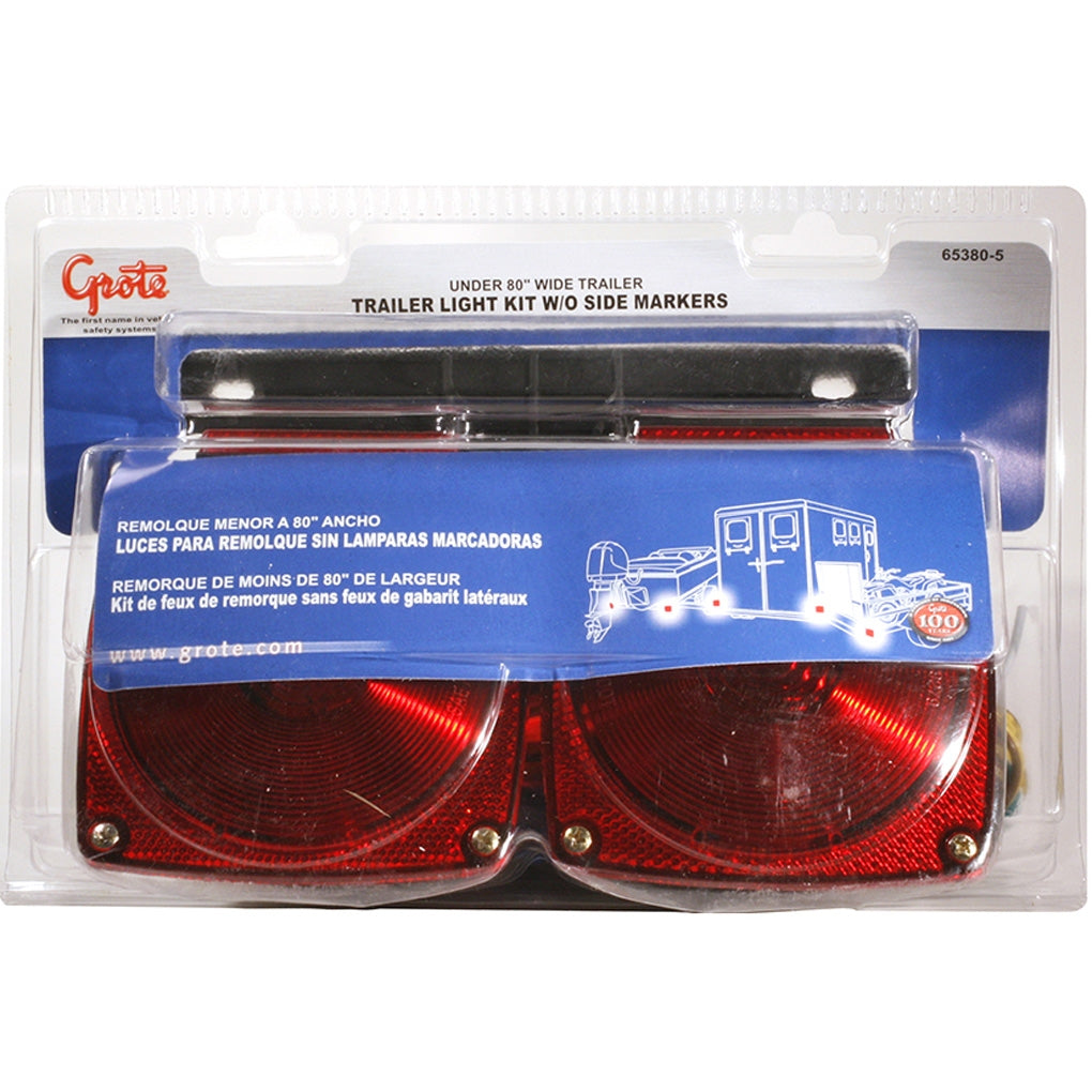 Grote 65380-5 Utility Trailer Lighting Kit