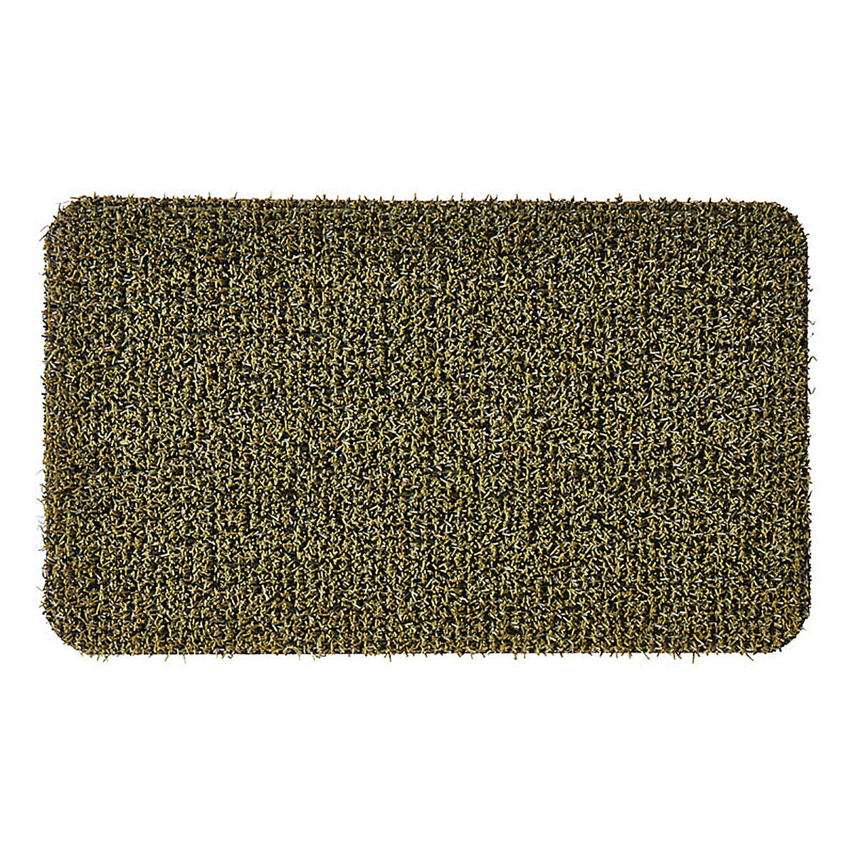 Grassworx 10376434 Flair Medium 30 in. L x 18 in. W Urban Green Nonslip Door Mat