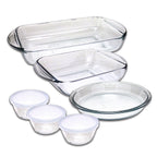 Kitchen Classics - 195-94976LIB - Ovenware Collection Bake Set Clear