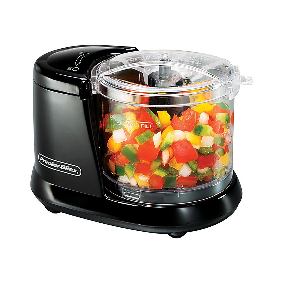 Proctor Silex - 72507G - Matte Black 1.5 Cups Food Chopper 80 W