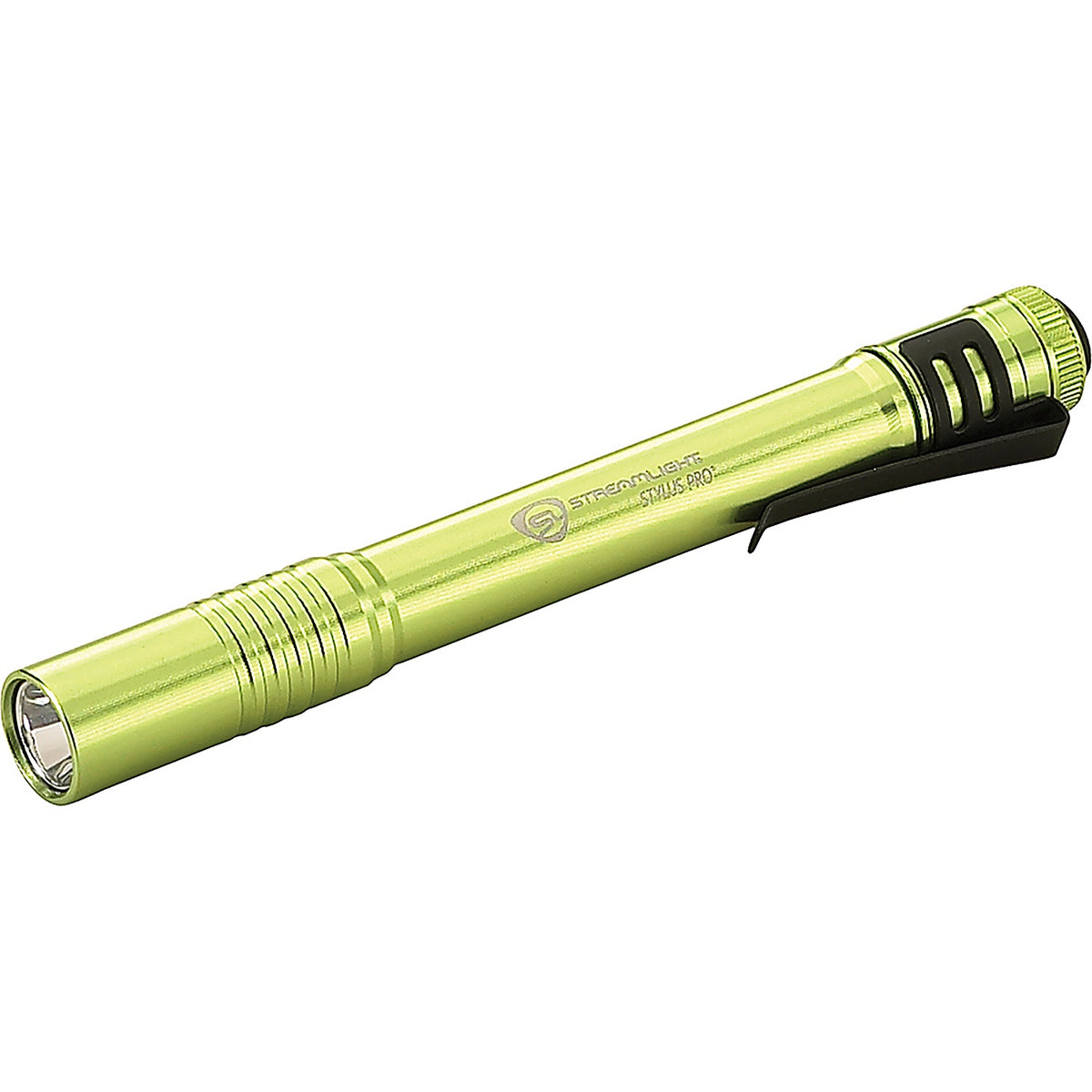 Streamlight 66129 Stylus Pro Lime Green Alkaline Battery-Powered White LED Pen Light