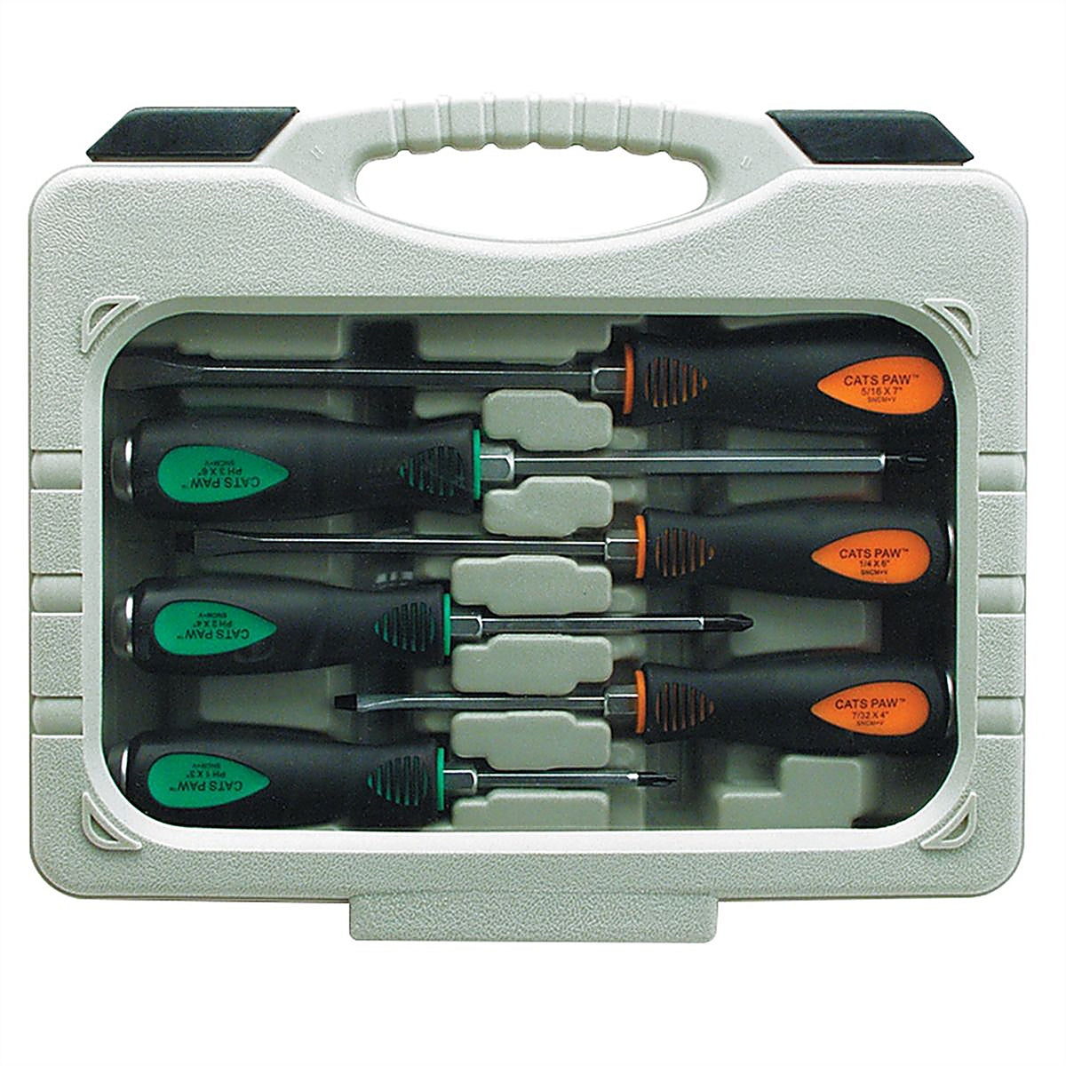 Mayhew Tools 66300 6 pc. Cats Paw Capped Screwdriver Set