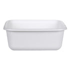 Rubbermaid FG2951ARWHT White Plastic Dishpan 11.4 qt