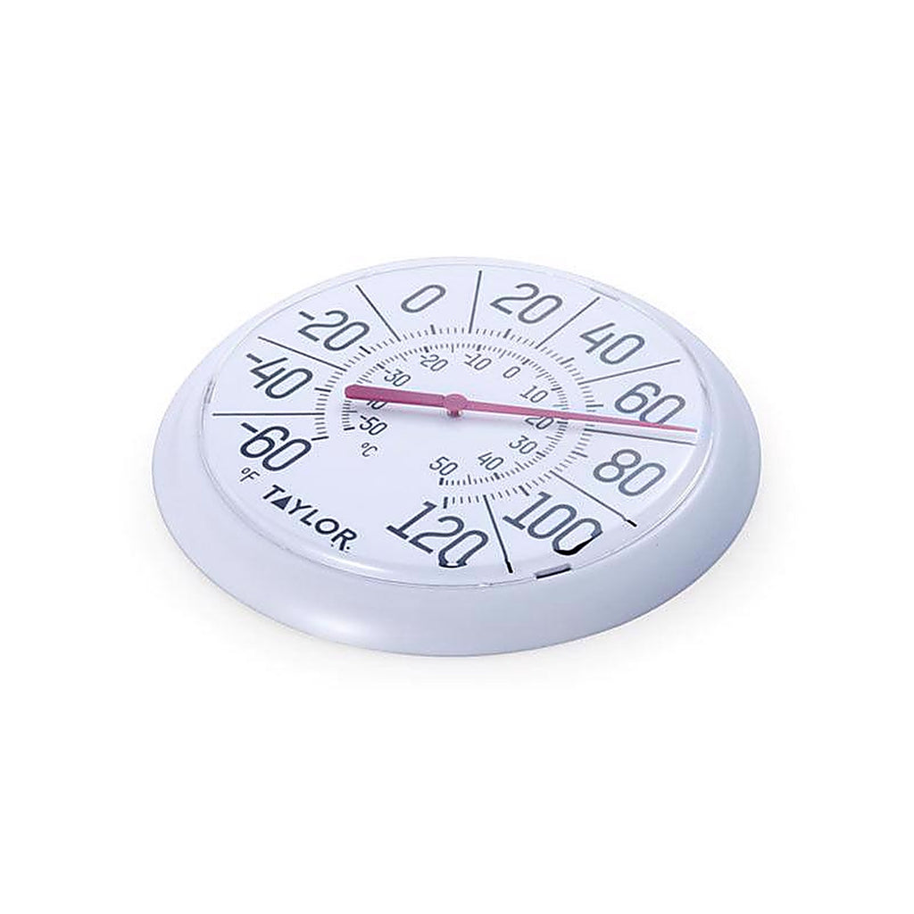 Taylor 5650 Dial Thermometer Plastic White