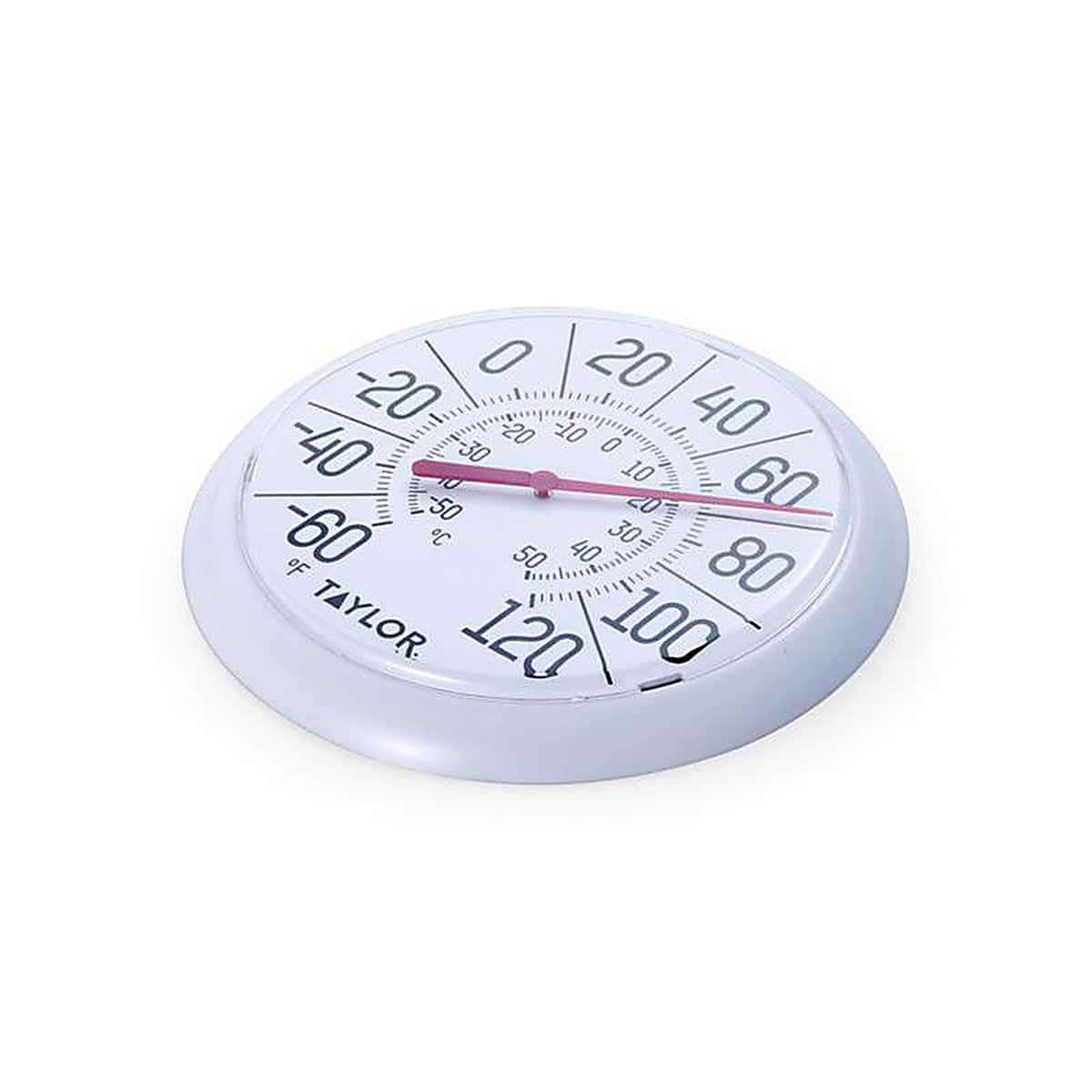 Taylor 5650 Dial Thermometer Plastic White
