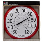 Taylor 6700RD Dial Thermometer Plastic Red