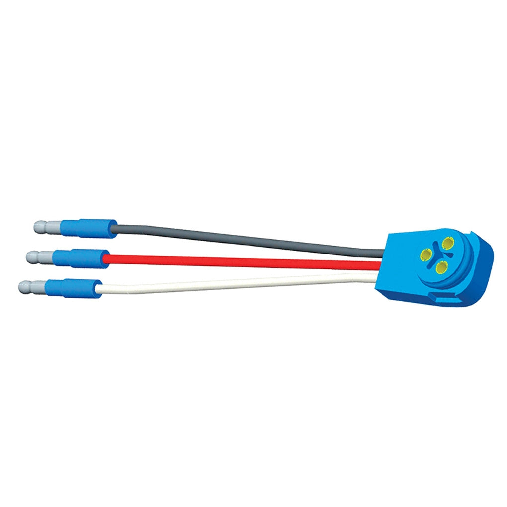 Grote 66816 Stop / Tail / Turn Three-Wire 90 Plug-In Pigtails for Male Pin Lamps