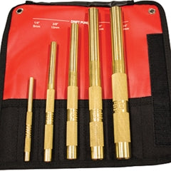 Mayhew Tools 67003 5 Pc. Brass Drift Punch Set