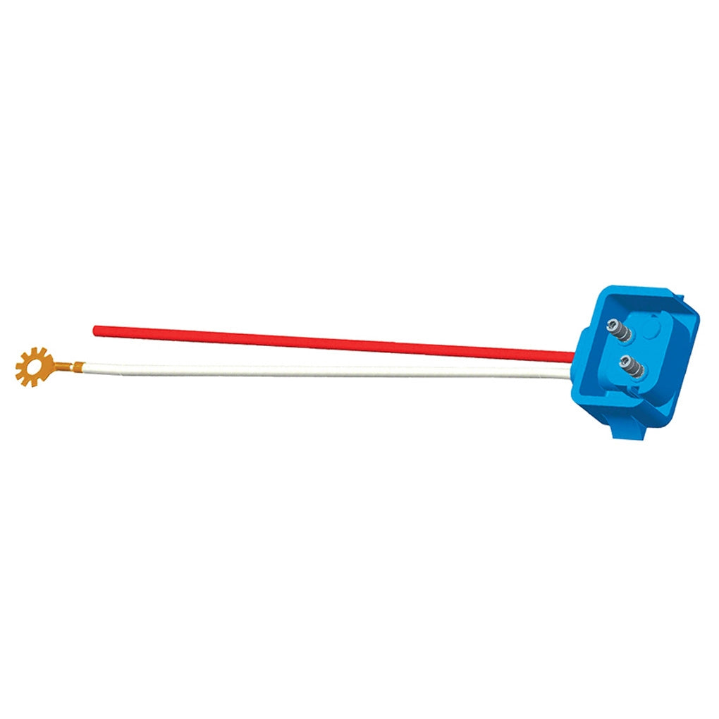 Grote 67014 Pigtail, 10in. Long Chassis Ground, Blunt Cut, 2-Wire 90 Degree Pigtail
