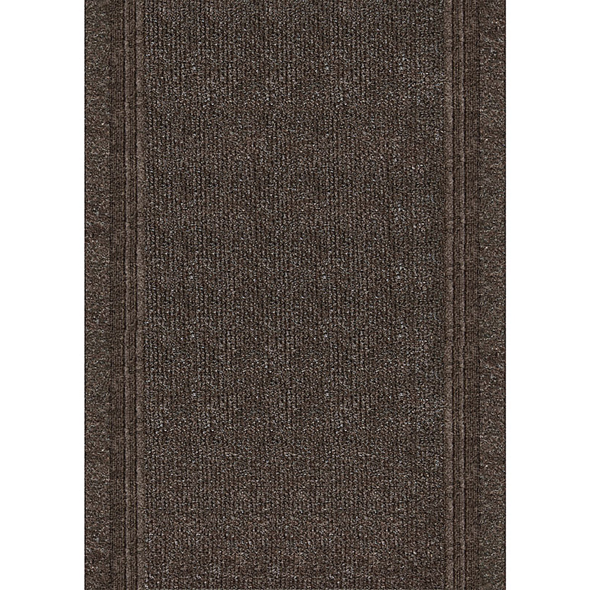 Multy Home MT1000276EA Tracker 60 ft. L x 26 in. W Tan Nonslip Carpet Runner