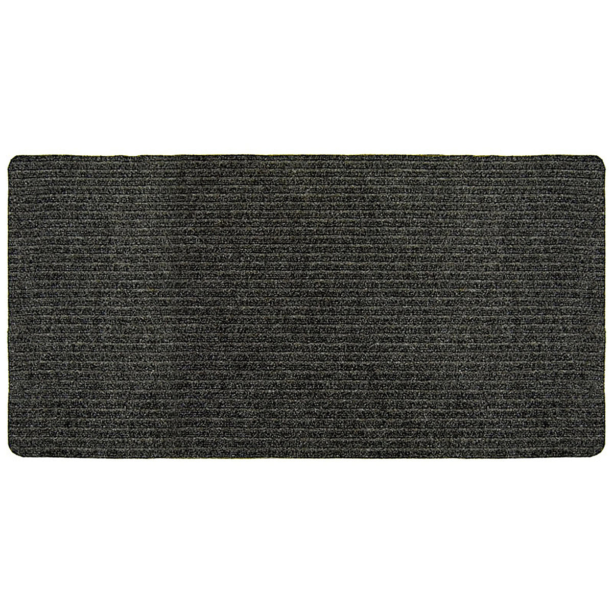 Multy Home MT1000146EA Concord 50 ft. L x 36 in. W Charcoal Nonslip Carpet Runner