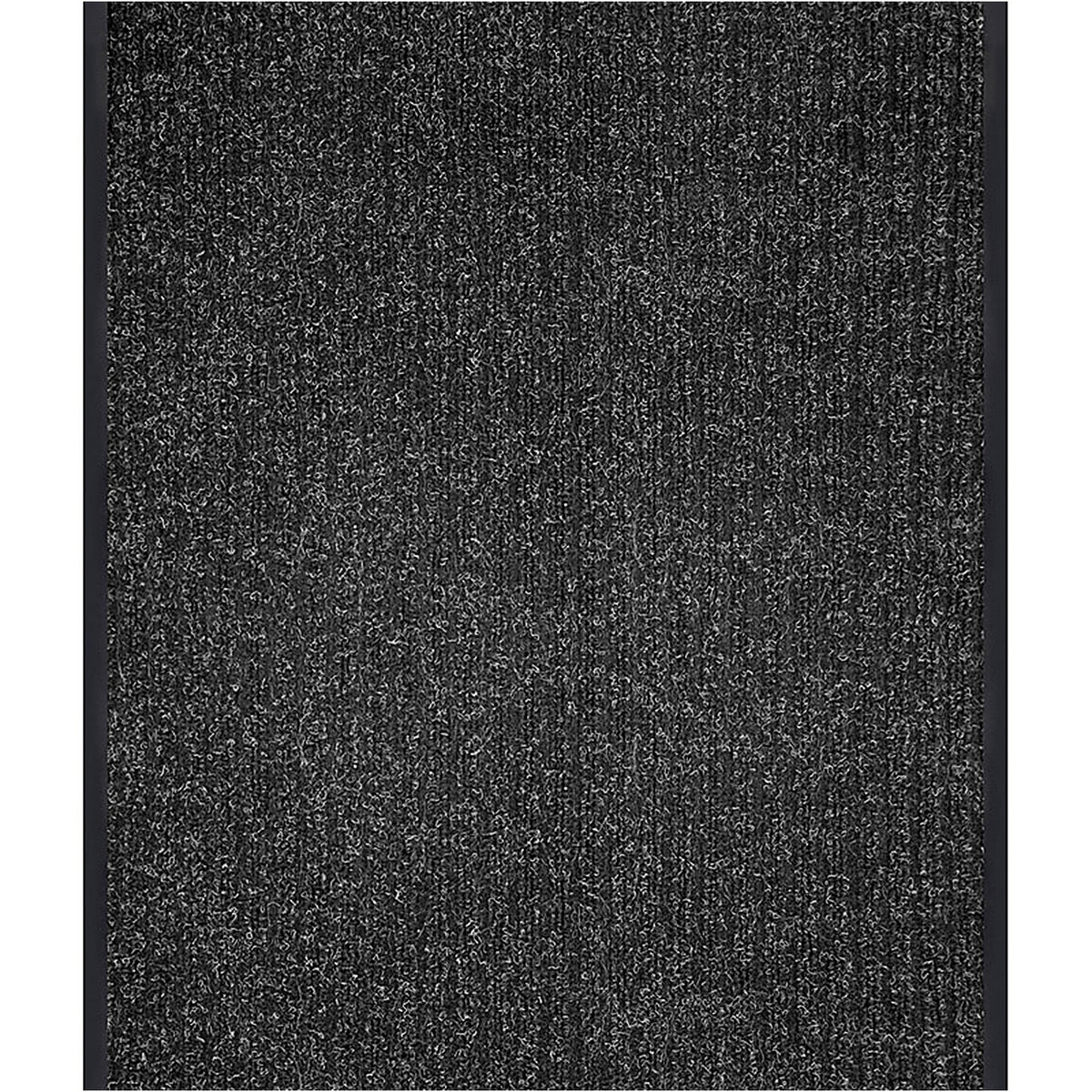 Multy Home MT1000244EA Platinum 35 ft. L x 36 in. W Charcoal Nonslip Carpet Runner