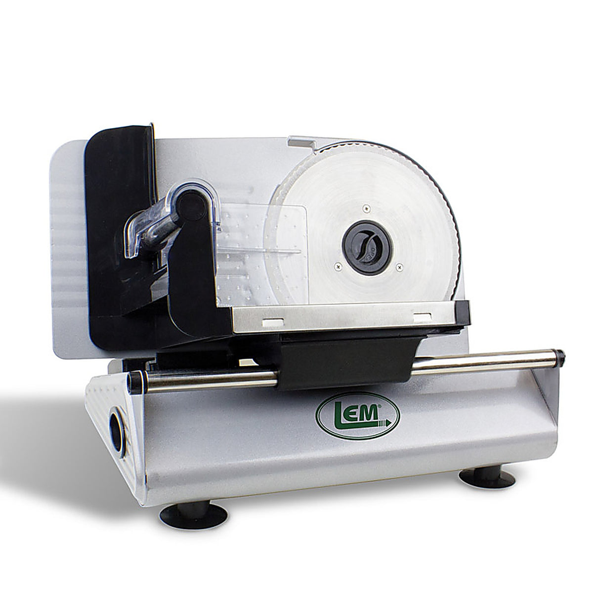 LEM 1381 Silver 1 speed Meat Slicer 7.5 in.