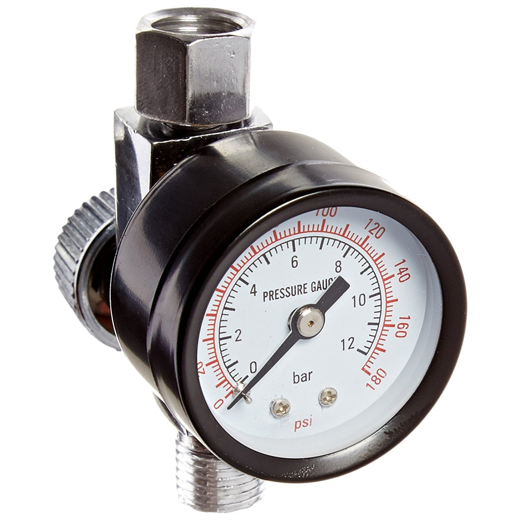 ATD - 6753 - 1/4 Inch Air Regulator with Control Gauge