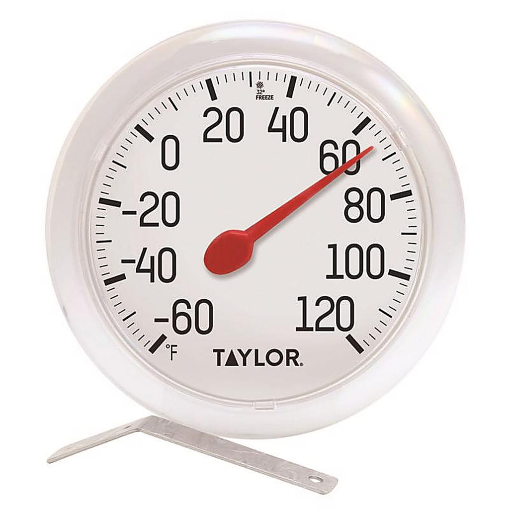 Taylor 5630 Dial Thermometer Plastic White