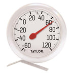 Taylor 5630 Dial Thermometer Plastic White